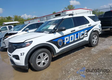 2023 Ford Police Interceptor из США, поврежденный, VIN 1FM5K8AB6PGA62790